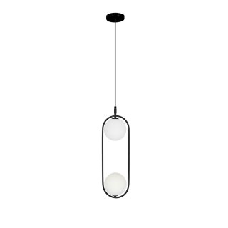 Lampa sufitowa żyrandol Lampa wisząca Cordel zwis 2x28w g9 czarny