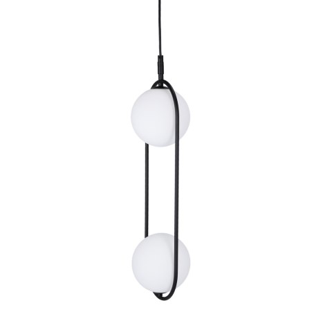 Lampa sufitowa żyrandol Lampa wisząca Cordel zwis 2x28w g9 czarny