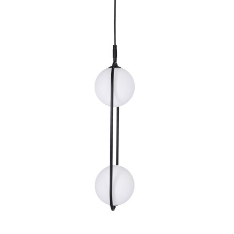Lampa sufitowa żyrandol Lampa wisząca Cordel zwis 2x28w g9 czarny