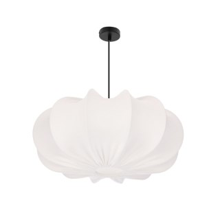 CAFEE lampa wisząca 52cm czarny 1x40W E27 abażur latte