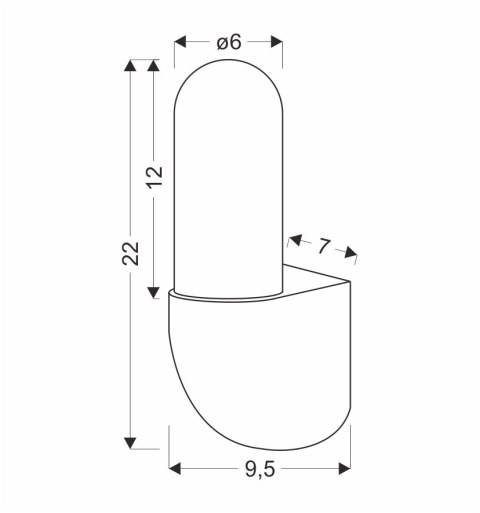 KINKIET TARASOWY LAMPA OGRODOWA ELEWACYJNA CANDELLUX Gynura IP65