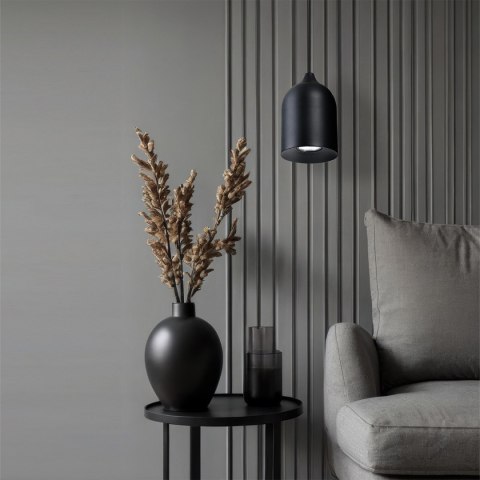 Metalowa lampa wisząca Nilo czarna 1xGU10 Light Prestige