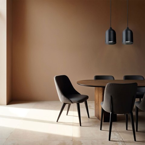 Metalowa lampa wisząca Nilo czarna 2xGU10 Light Prestige