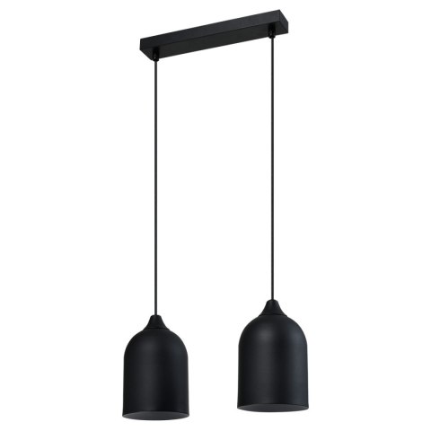 Metalowa lampa wisząca Nilo czarna 2xGU10 Light Prestige