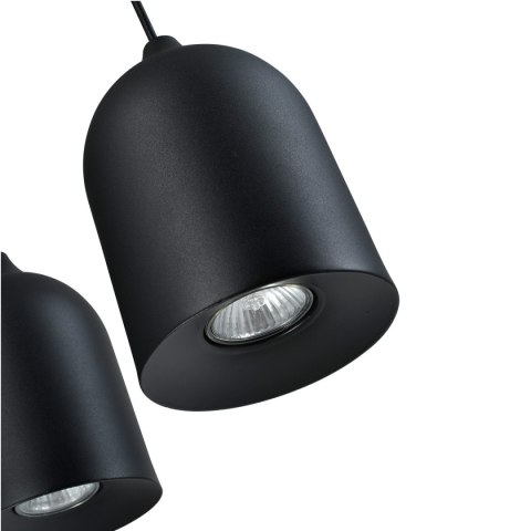 Metalowa lampa wisząca Nilo czarna 2xGU10 Light Prestige
