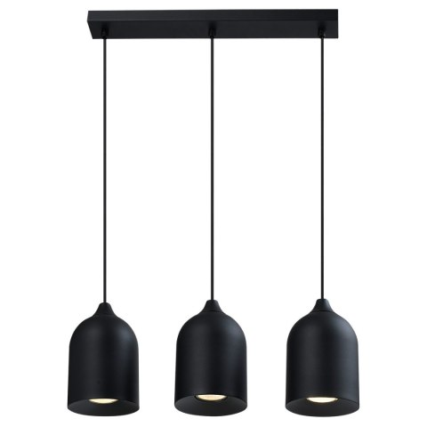 Metalowa lampa wisząca Nilo czarna 3xGU10 Light Prestige
