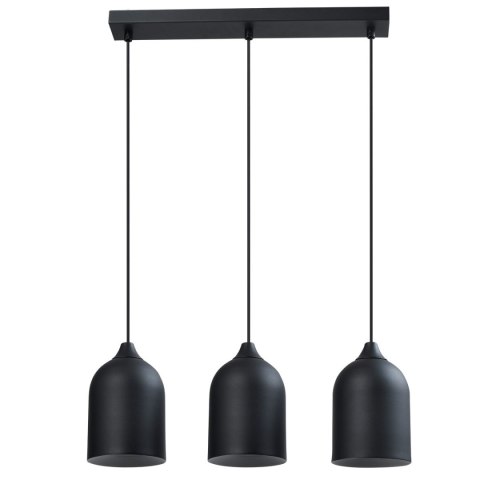 Metalowa lampa wisząca Nilo czarna 3xGU10 Light Prestige