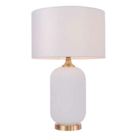 Light Prestige Lampa stołowa Tamiza 65 cm biała 1xE27