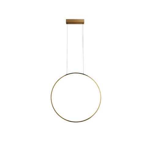 Lampa wisząca Mirror S złota IP44 LED CCT Light Prestige