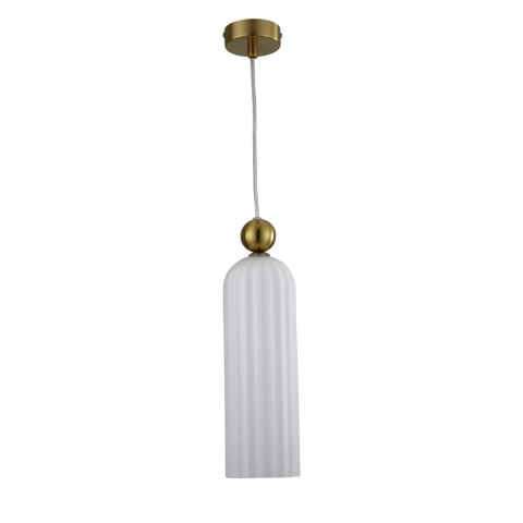 Lampa wisząca Piega 1 biała 1xE14 Light Prestige