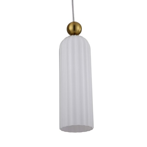 Lampa wisząca Piega 1 biała 1xE14 Light Prestige