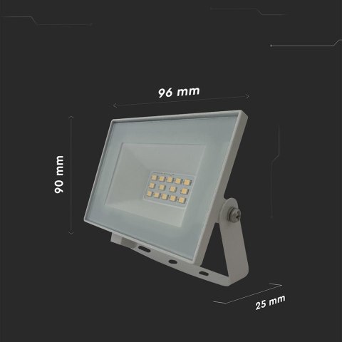 10W LED FLOODLIGHT 4000K WHITE BODY