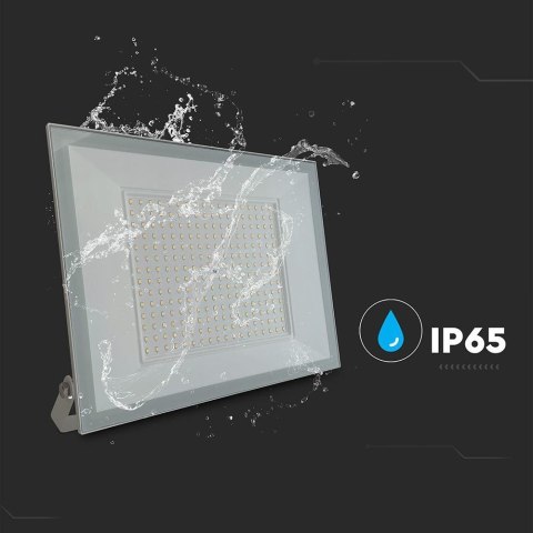 200W LED FLOODLIGHT 4000K WHITE BODY