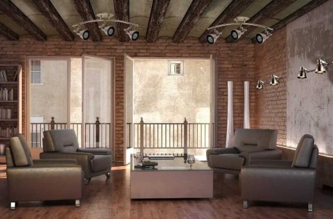 Kinkiet Bolzano nikiel 3xGU10