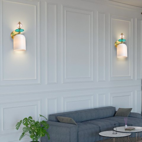 Kinkiet Tropea biały 1xE27 Light Prestige