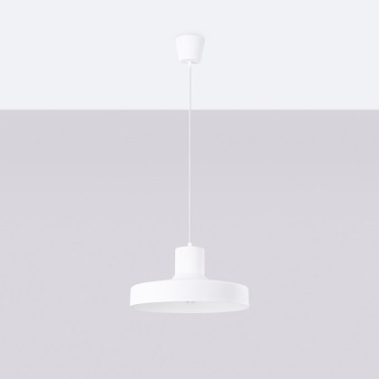 Sollux Lighting Lampa wisząca BILO biała