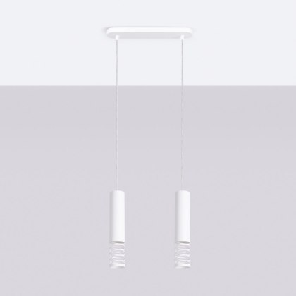 Sollux Lighting Lampa wisząca LAMI 2 biały