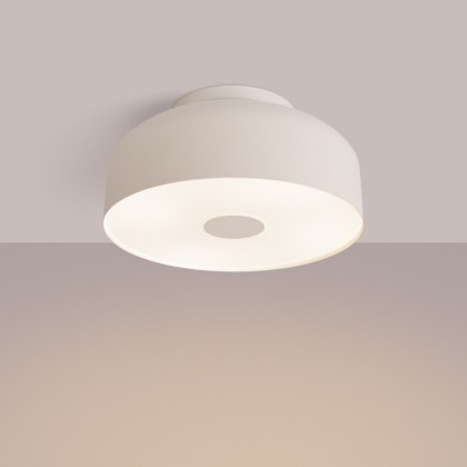 Sollux Lighting Plafon OMIQ beżowy