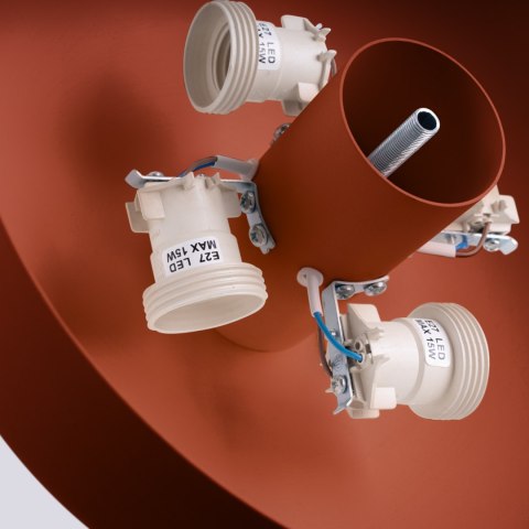 lafon OMIQ ochra czerwona – designerska lampa sufitowa