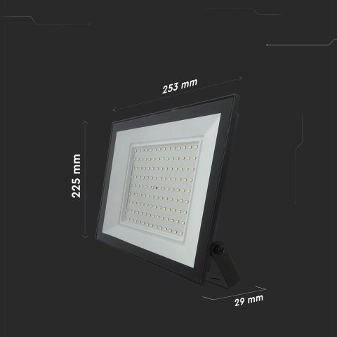 100W LED FLOODLIGHT 6500K BLACK BODY