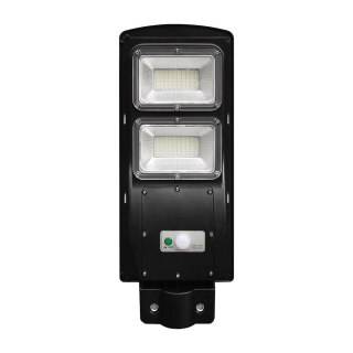 8W LED Plastic Solar Street Light 6000K Black Body