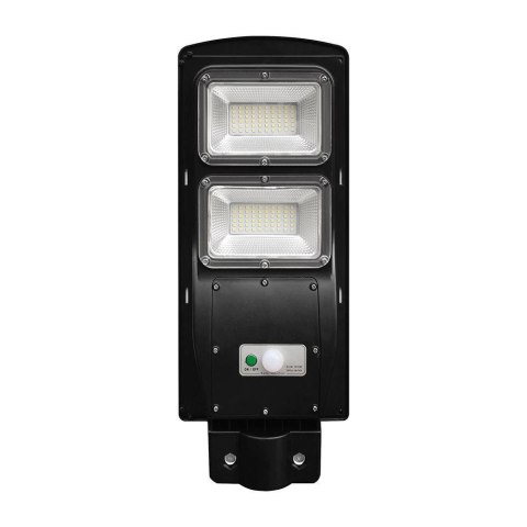 8W LED Plastic Solar Street Light 6000K Black Body
