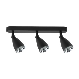 Campana 3 spot czarny 3xGU10 Light Prestige