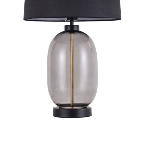 Lampa stołowa Amur dymna 1xE27 Light Prestige