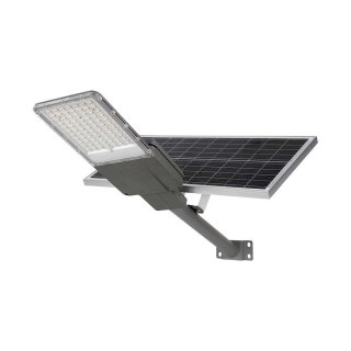 Naświetlacz Oprawa Uliczna LED Solarna V-TAC BRIDGELUX CHIP IP65 Pilot LiFePO4 Panel 40W VT-15111ST 4000K 2500lm