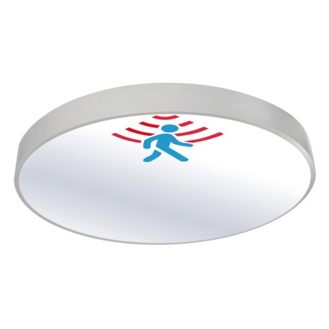 Plafon Natynkowy LED 40cm okrągły BB03 40W 4000K z czujnikiem biały