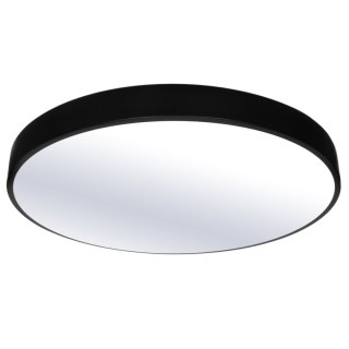 Plafon natynkowy LED 40cm Okrągły BB03 40W 4000K z czujnikiem czarny