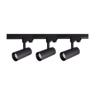 Zestaw oświetlenia szynowego Ice SET 1F czarny 3xGU10
