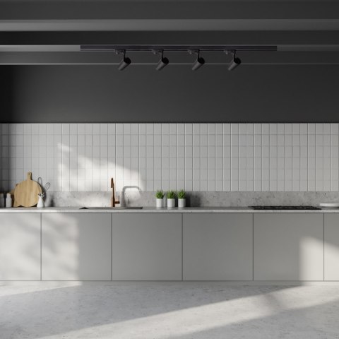 Zestaw oświetlenia szynowego Ice SET 3F czarny 4xGU10 Light Prestige