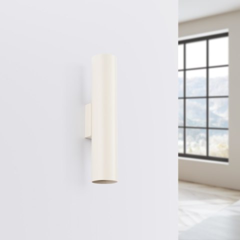 Kinkiet LAMPA ŚCIENNA SOLLUX LAGOS 2 beżowy