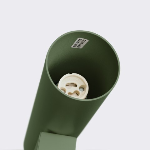 Kinkiet LAMPA ŚCIENNA SOLLUX LAGOS 2 zielony oliwkowy