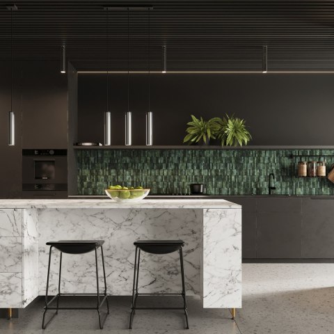 Żyrandol ZWIS SOLLUX Lampa Wisząca LAGOS 1 chrom