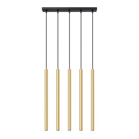 Lampa Wisząca PASTELO 5L złoty połysk