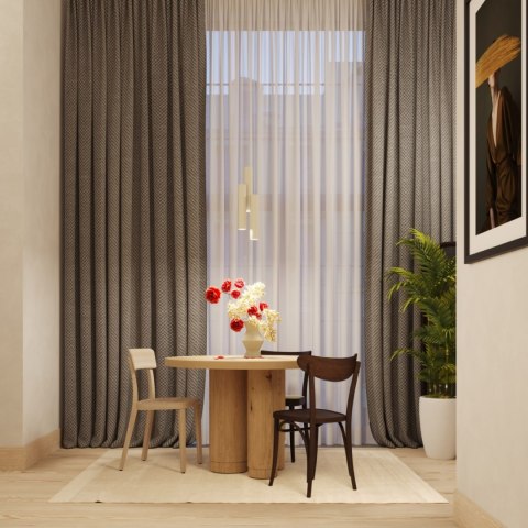 Żyrandol ZWIS SOLLUX Lampa wisząca LAGOS 3P beżowa