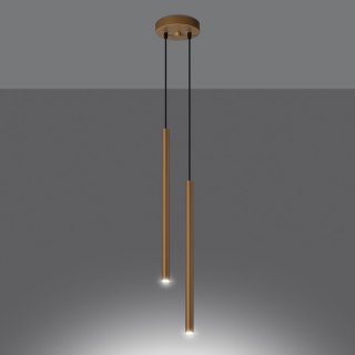 Sollux Lighting Lampa wisząca PASTELO 2 złota