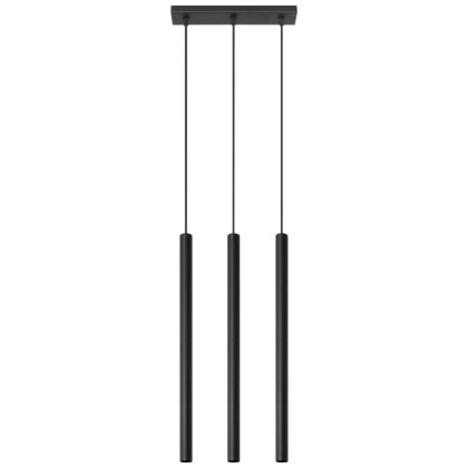 Lampa wisząca PASTELO 3 czarna