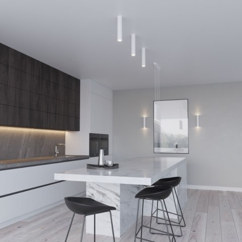 LAMPA SUFITOWA TUBA SPOT Plafon SOLLUX LAGOS 30 biały