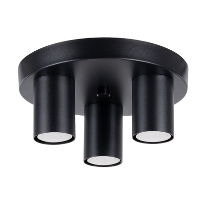 LAMPA SUFITOWA TUBA SPOT Plafon LAGOS 3P czarny
