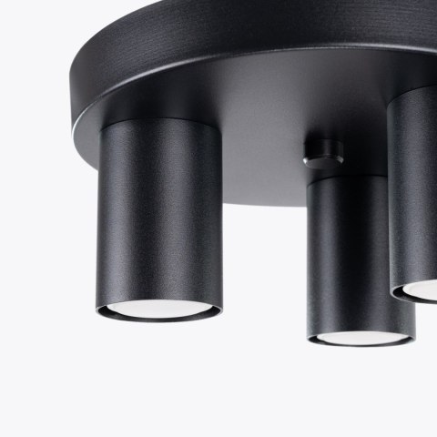 LAMPA SUFITOWA TUBA SPOT Plafon LAGOS 3P czarny