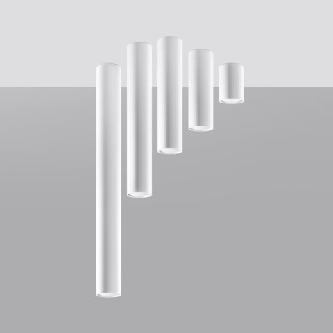 LAMPA SUFITOWA TUBA SPOT Plafon LAGOS 40 biały