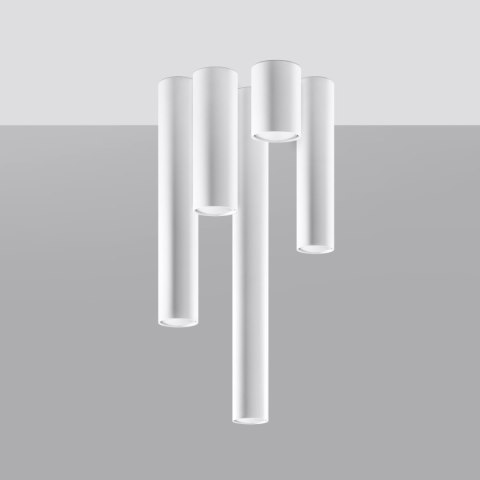 LAMPA SUFITOWA TUBA SPOT Plafon LAGOS 40 biały