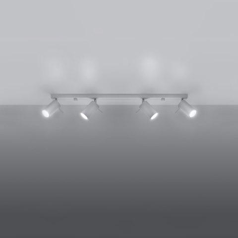 Plafon RING 4L biały