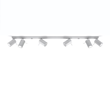 Sollux Lighting Plafon RING 6L szary