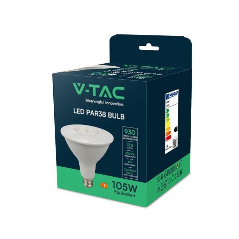 12.8W LED PAR38 bulb 3000K E27 NC