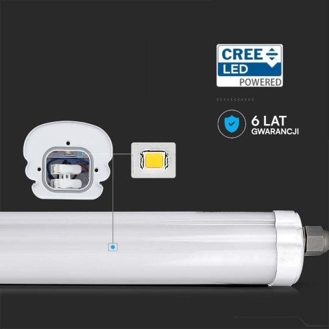 48W LED WP G-series tube 150CM with CREE CHIP 6500K