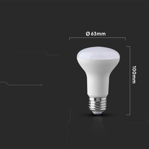 8.5W R63 LED bulbs 6500K E27 NC